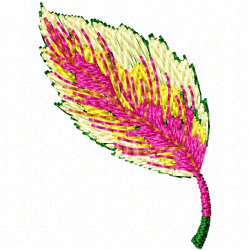Leaves Embroidery Design 1
